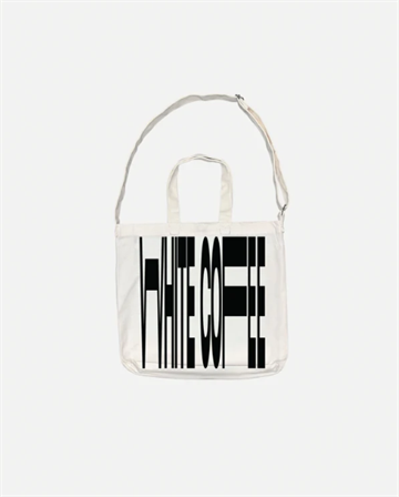 White Coffee Totebag Hvid